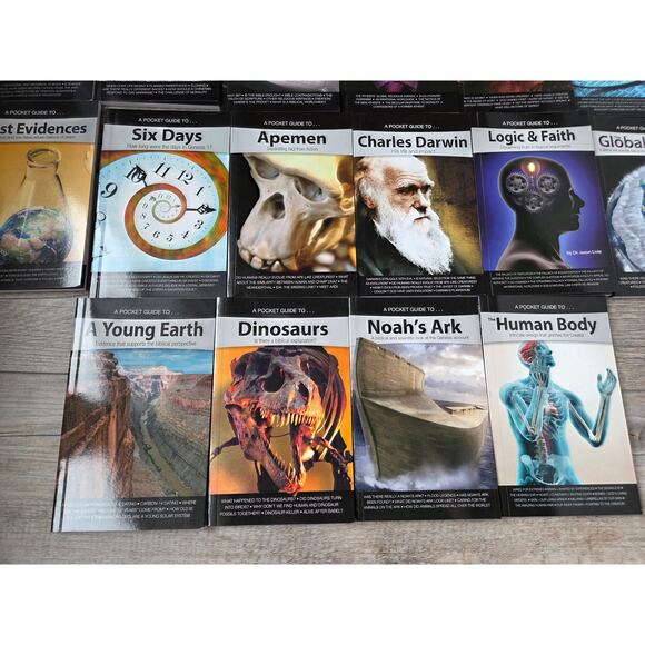 Answers in Genesis "A Pocket Guide To." 15-Book Lot Creation Science Apologetics - Picture 5 of 6